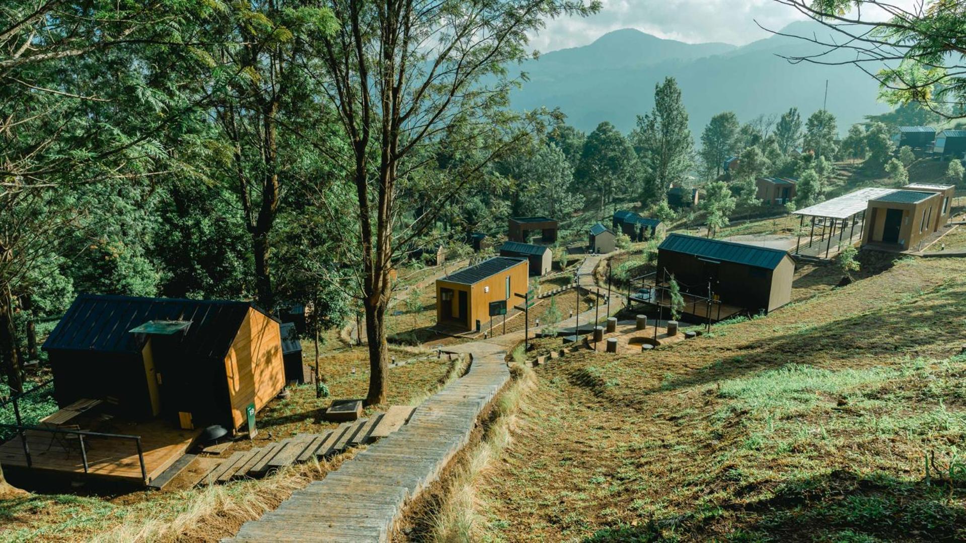 Bobocabin Gunung Mas, Puncak Hotel Tagalbato Kültér fotó